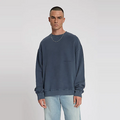 TORRIA GARMENT DYED CREWNECK SWEAT Turqoise