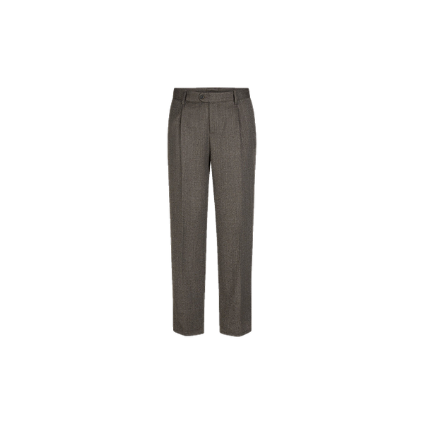 TROUSER MOULINE LF BROWN