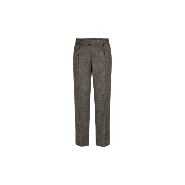TROUSER MOULINE LF BROWN