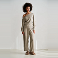 TROUSERS Taupe