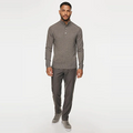 TURTLE 3 BUTTONS + ZIP LS Taupe