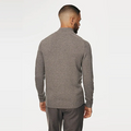 TURTLE 3 BUTTONS + ZIP LS Taupe