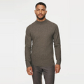TURTLE LS KNITWEAR Donker Bruin