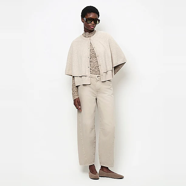 TURTLE NECK TOP Beige