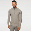 TURTLE ZIP LS Taupe