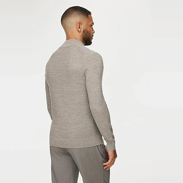 TURTLE ZIP LS Taupe