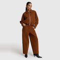 FAUX SUEDE PANTS Bruin