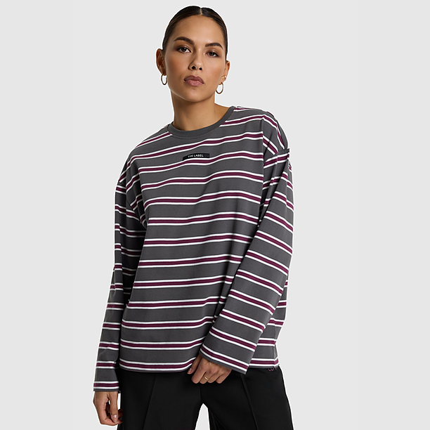 LONGSLEEVE SHIRT Antraciet