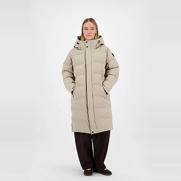 JANET PARKA Licht Bruin