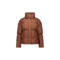 MAYA PUFFETR JACKET Donker Bruin