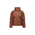MAYA PUFFETR JACKET Donker Bruin