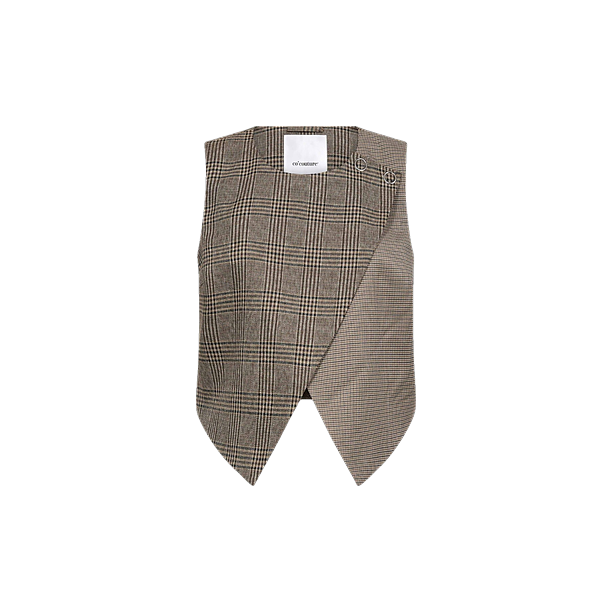 VEYA CHECK WRAP VEST Bruin