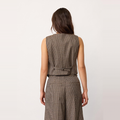 VEYA CHECK WRAP VEST Bruin