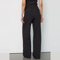 VOLACC NEW PLEAT PANT Zwart