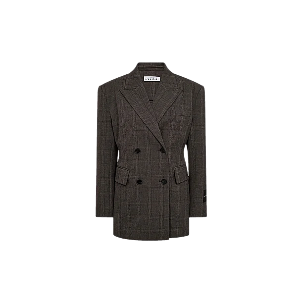 WAIST FIT CHECK BLAZER Bruin
