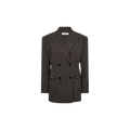 WAIST FIT CHECK BLAZER Bruin