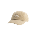 WASHED CORDUROY SIGANTURE LOGO CAP Beige