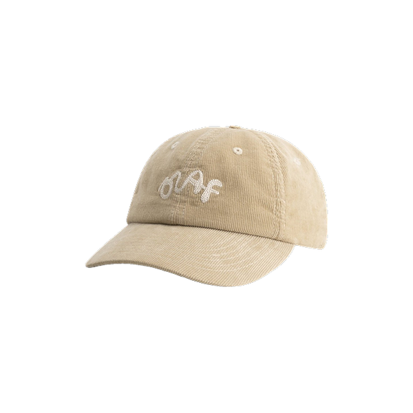 WASHED CORDUROY SIGANTURE LOGO CAP