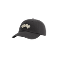 WASHED SIGNATURE LOGO CAP Donker Grijs