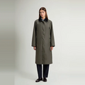 WAXED COAT 6670 Donker Groen