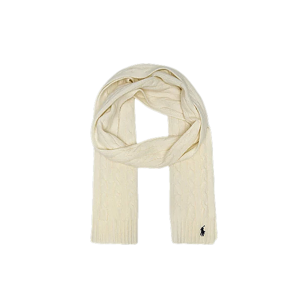 WL CSHMR CSF SCARF OBLONG Wit