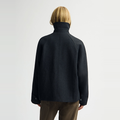 WOOL BOXY JACKET Muis Grijs
