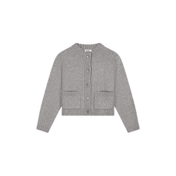 WOOL KNITTED CARDIGAN