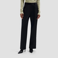WOOL TAILERD TROUSERS Zwart