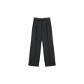 WOOL TAILERED TROUSERS Muis Grijs