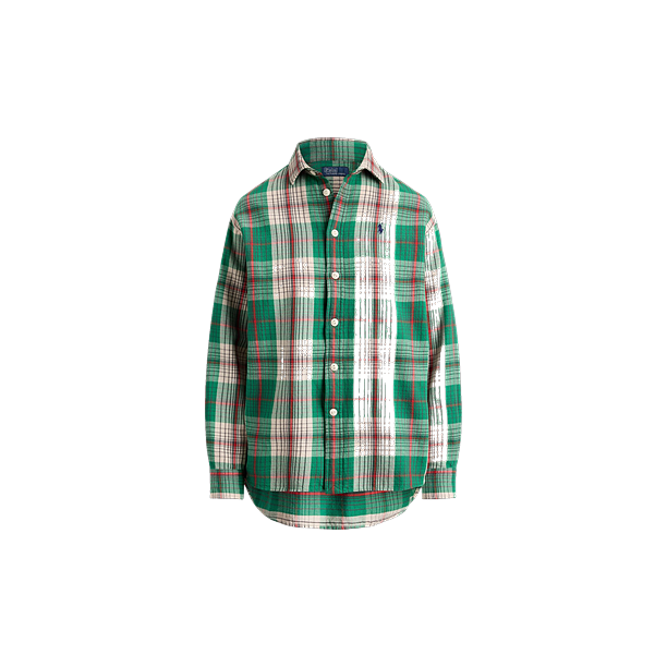 WOVEN SPORT SHIRT Groen