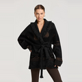 YMKE CARDIGAN Zwart