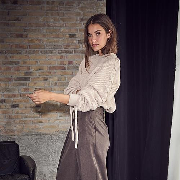 ZEPPE PLEAT TALL PANT Bruin