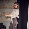 ZEPPE PLEAT TALL PANT Bruin
