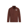 ZIP-OFF SHIRT Donker Bruin