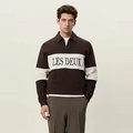 ZIPPER RUGBY SWEATSHIRT Bruin