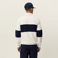 ZIPPER RUGBY SWEATSHIRT Off White